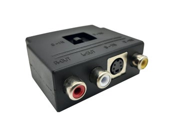 Scart Kontakt Adapter RCA AV S-Video (Begagnad)