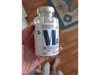Ny Biosalma magnesium 375 mg 120 tabletter kosttillskott mineraler