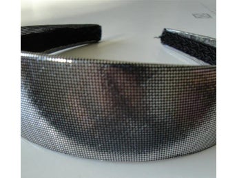 Snyggt silver grå diadem