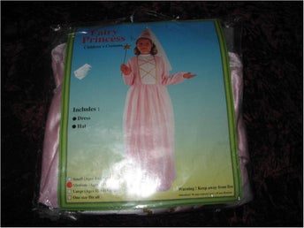 FE (FAIRY) MASKERAD DRÄKT (HALLOWEEN) MEDIUM 7-10 ÅR