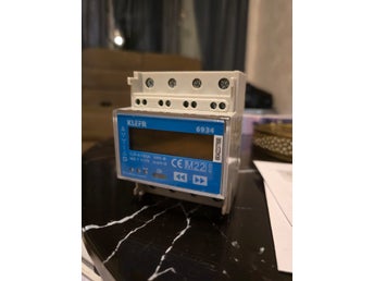 2st Nya KLEFR 6934 Energimätare 3-fas 100A MID Modbus