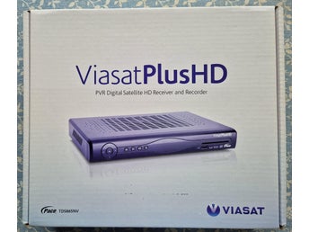 ViasatPlusHD (Pace TDS865NV) – Komplett i originalkartong med tillbehör