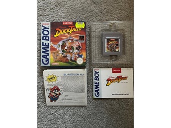 Disney's DuckTales till Game Boy - SCN - med instruktionsbok och kartong