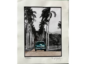 Originalfotografi av fotokonstnären Valenti från Cienfuegos på Kuba. Signerad
