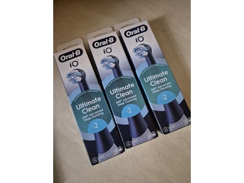3-pack Oral-B iO Ultimate Clean tandborsthuvuden