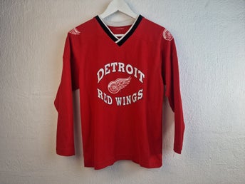 Vintage Detroit Red Wings NHL-tröja JR