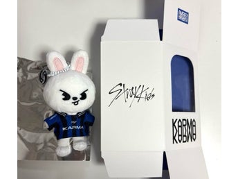 Stray Kids SKZOO KARMA Official Plush Doll Keyring Lee Know Leebit