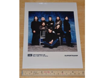 Supertramp - äkta svenskt pressfoto 1999 (?)