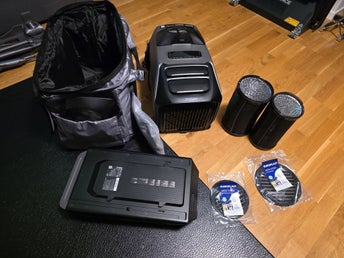 Ecoflow Wave 2 Portabel AC med batteri och tillbehör