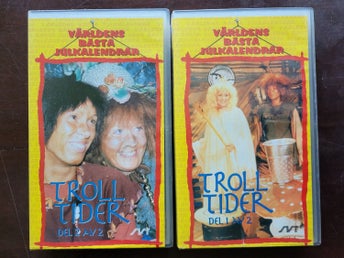 Trolltider del 1 & 2 - VHS