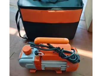 3,5 CFM 5 Pa enstegsvakuumpump med grenrör och tryckmätare för R1234yf och R134a