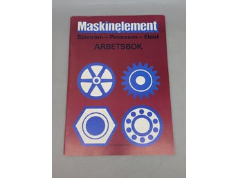 Maskinelement Arbetsbok av Sjöström, Sven-Eric