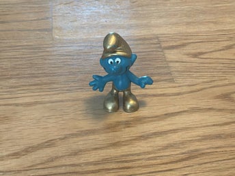 Vintage Guldsmurf – Schleich W. Germany 1980-tal