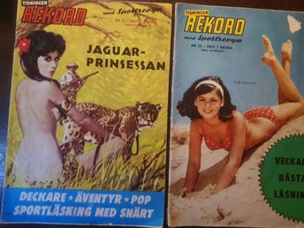 Tidningen Rekord med Sportrevy - Nummer 31&32- 1966