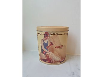 Vintage Coca cola burk 1989