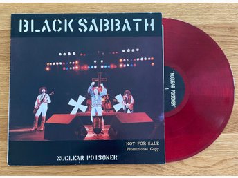 【貴重音源LP】BLACK SABBATH/Nuclear Poisoner Black Sabbath - Nuclear Poisoner -Rare Röd Vinyl | Köp på Tradera