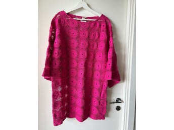 H&M kort rosa klänning, storlek M