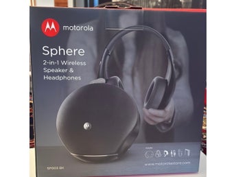 Sphere 2-i-1 Trådlös Högtalare & Hörlurar