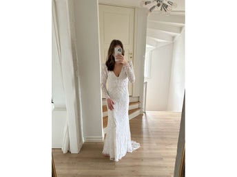 ASOS Bridal bröllopsklänning, storlek 36