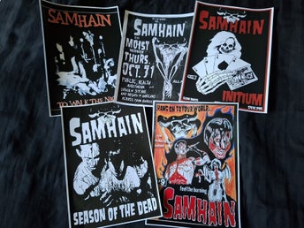 SAMHAIN posterset #1
