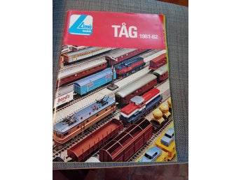 Lima katalog Tåg 1981-82 lok järnväg