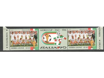 SIERRA LEONE - FOTBOLL VM`90 - - U.S.A. - GUTTERPAR**
