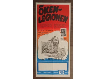 Ökenlegionen / Alan Ladd - Richard Conte - Arlene Dahl