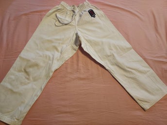 Judo Byxor BUDO NORD ZANSHIN 100 % Vit Bomull Storlek 150