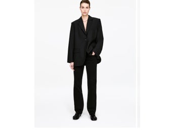 Arket wool hopsack blazer, storlek 32