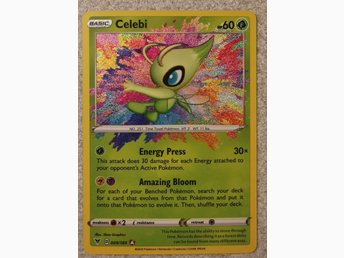 Celebi 009 185 Amazing Rare Pokemon Kort ᐈ Kop Pa Tradera Celebi 009 185 Amazing Rare Pokemon Kort ᐈ Kop Pa Tradera