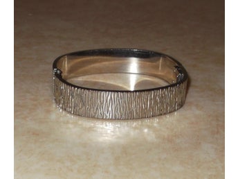 Silvrigt stelt Armband Coolt mönster Unik Fin Modern Snygg Accessoar Häftig