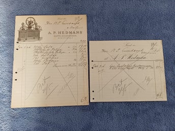 A.P Hedmans Kaffe - Ångbränneri Lund 1901
