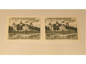 Byggnadsminnen 1962, par 50 öre F: 537 BB Postfriskt