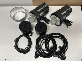 2 st Elinchrom Dlite 2 studioblixtar