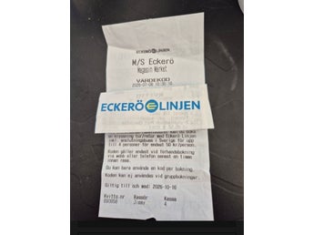 Eckerölinjen dagskryssning 1-4 personer kryssning Åland
