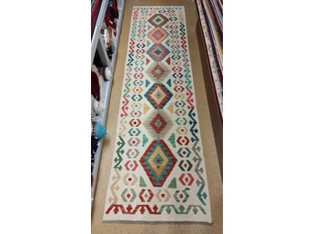 Autentisk klassisk handvävd Kelim 79 X 289 cm