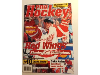 Nr 7 - 8 2002 Pro Hockey NHL Magazine + Poster ( Koivu & Detroit )
