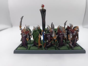 10 st Warhammer Fantasy Dark Elves Corsairs ( Metal )