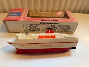 Vintage Stena Danica Stena Line New Bright 1980-tal – Batteridriven Färja