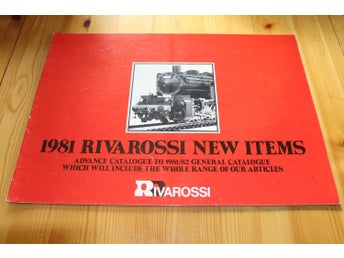 Rivarossi Reklam 1981 / 1982 (R75) B