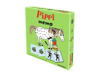 NY Pippi Memo Memory Astrid Lindgren Ingrid Vagn Nyman