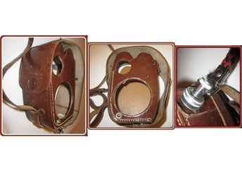 Rare Find! Vintage BOLEX PAILLARD LEATHER CAMERA CASE&STRAP