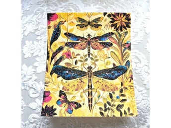 Disktrasa duk med tryck William Morris insekter