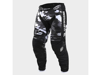 Crossbyxa för Barn - Troy Lee Designs GP Formula Camo, Svart/Grå, stl Y22 [nya]