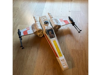 Star Wars X-Wing leksaksfarkost med figurer