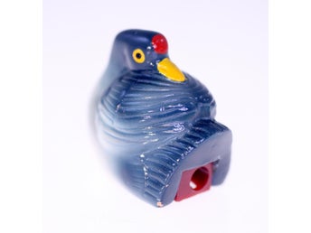 Vintage duck pencil sharpener ornament circa 1970s (Weight: 38g)