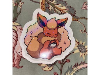 Holographic Vinylsticker Pokémon -Flareon (nr17)