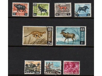 Kenya, 9 st olika motiv