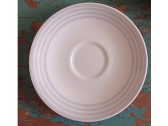GRÅ RÄNDER KAFFEFAT, GUSTAVSBERG