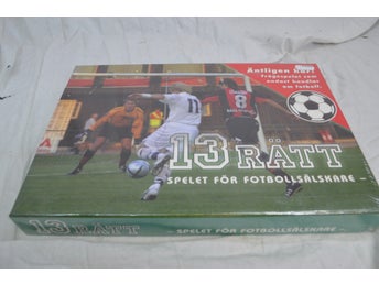 13 Rätt Spelet För Fotbollsälskare Inplastad